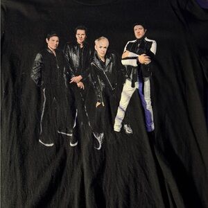 Black Graphic Band T-Shirt